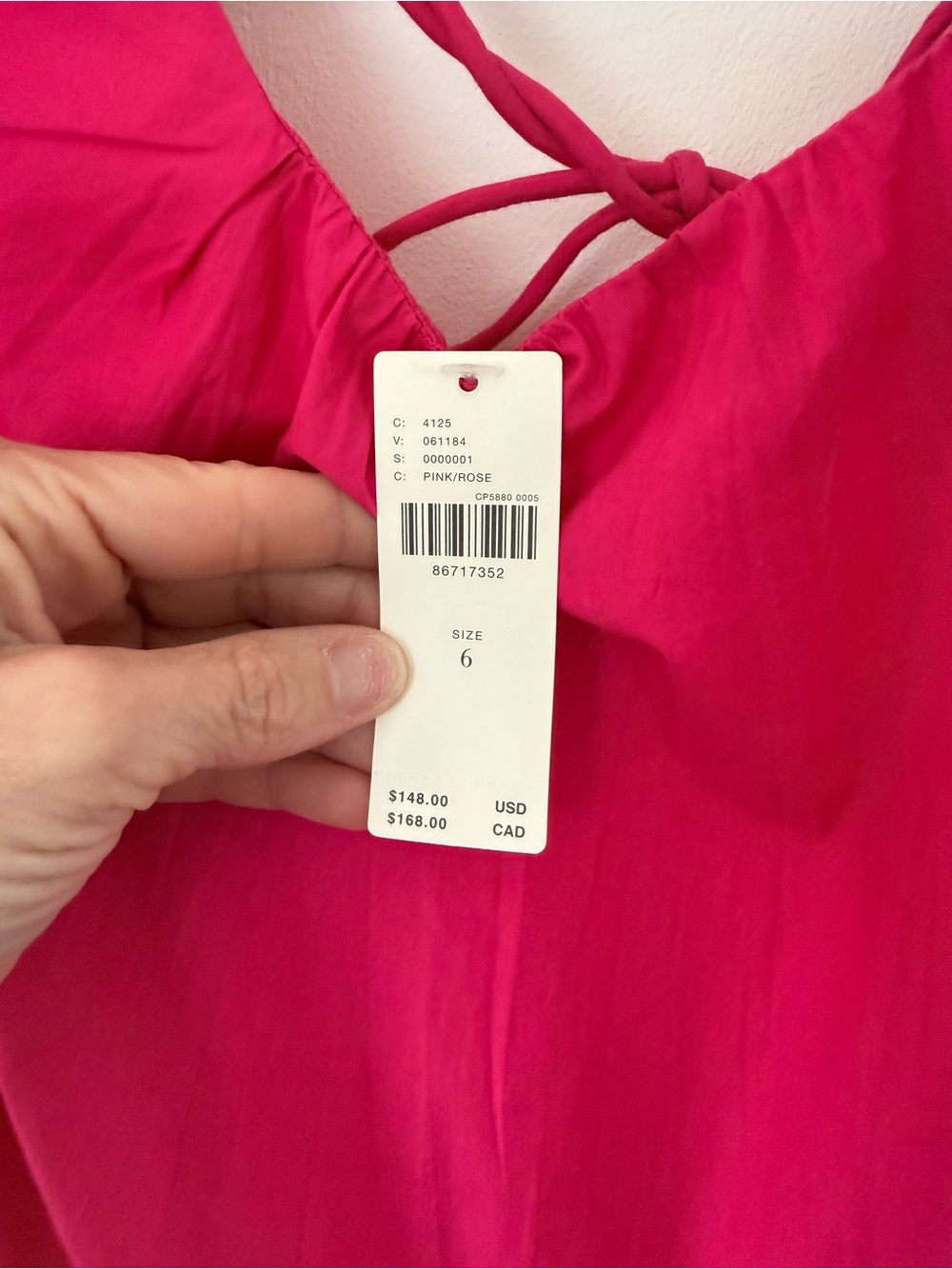 NWT Anthropologie Puff-Sleeve Romper Vibrant Brunch Summer Vacation Size 6 - Picture 12 of 14